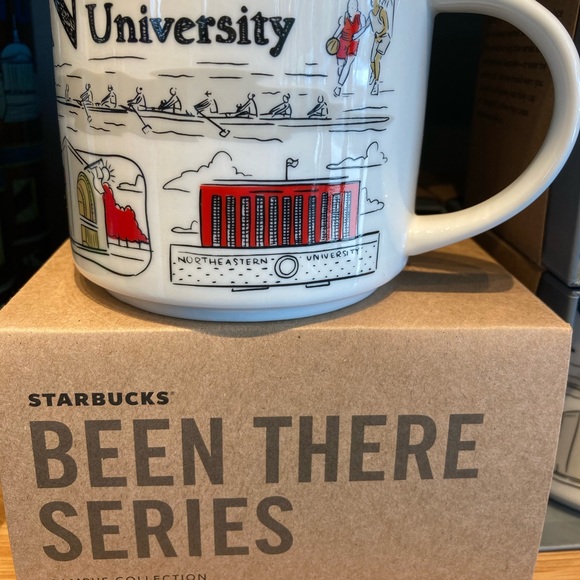Starbucks Northeastern University Coffee Mug Boston Massachusetts - Picture 3 of 5